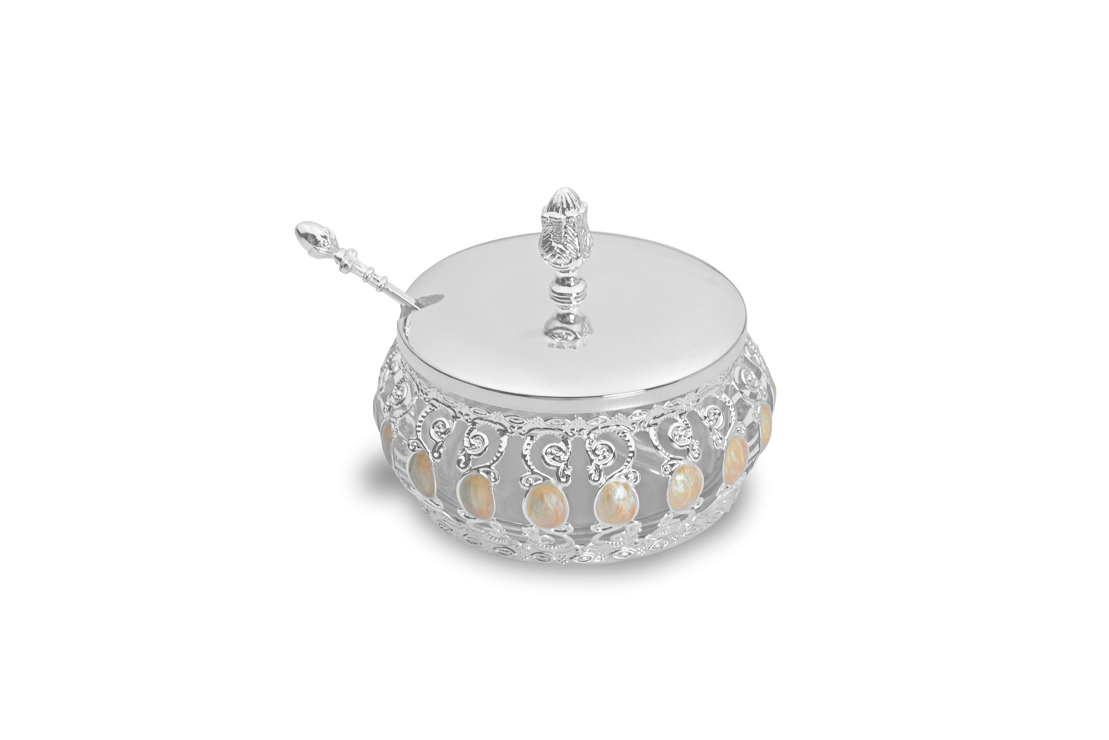 Tray With Enamel Bowls
