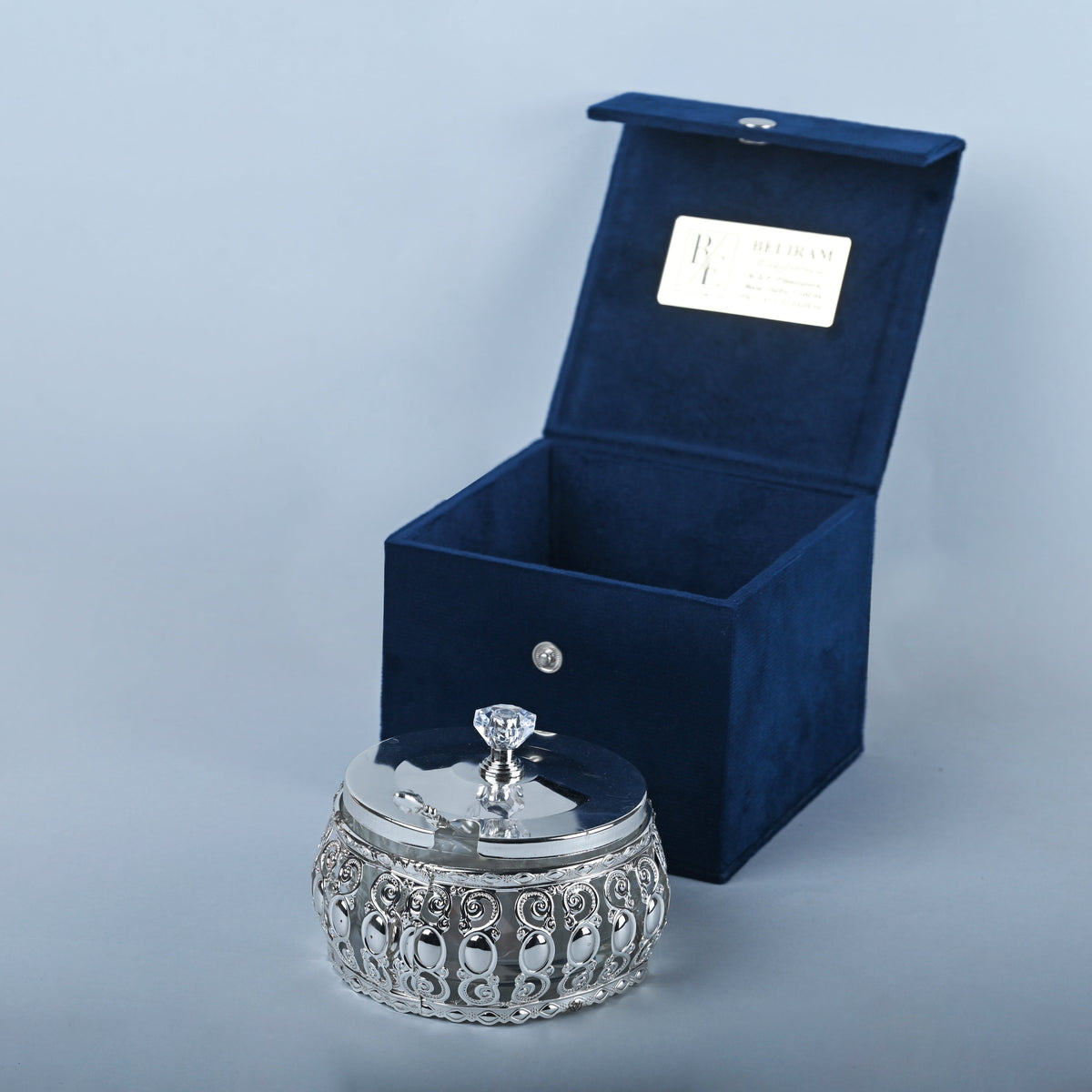 Crystal Bowl With Lid