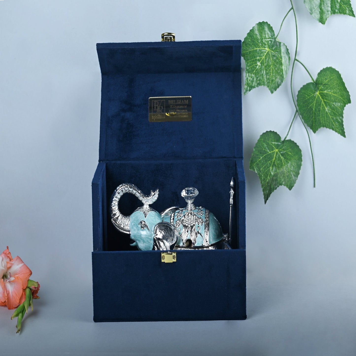 Elephant Candy Box (blue)