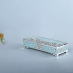 Peacock Dry Fruit Box (blue)