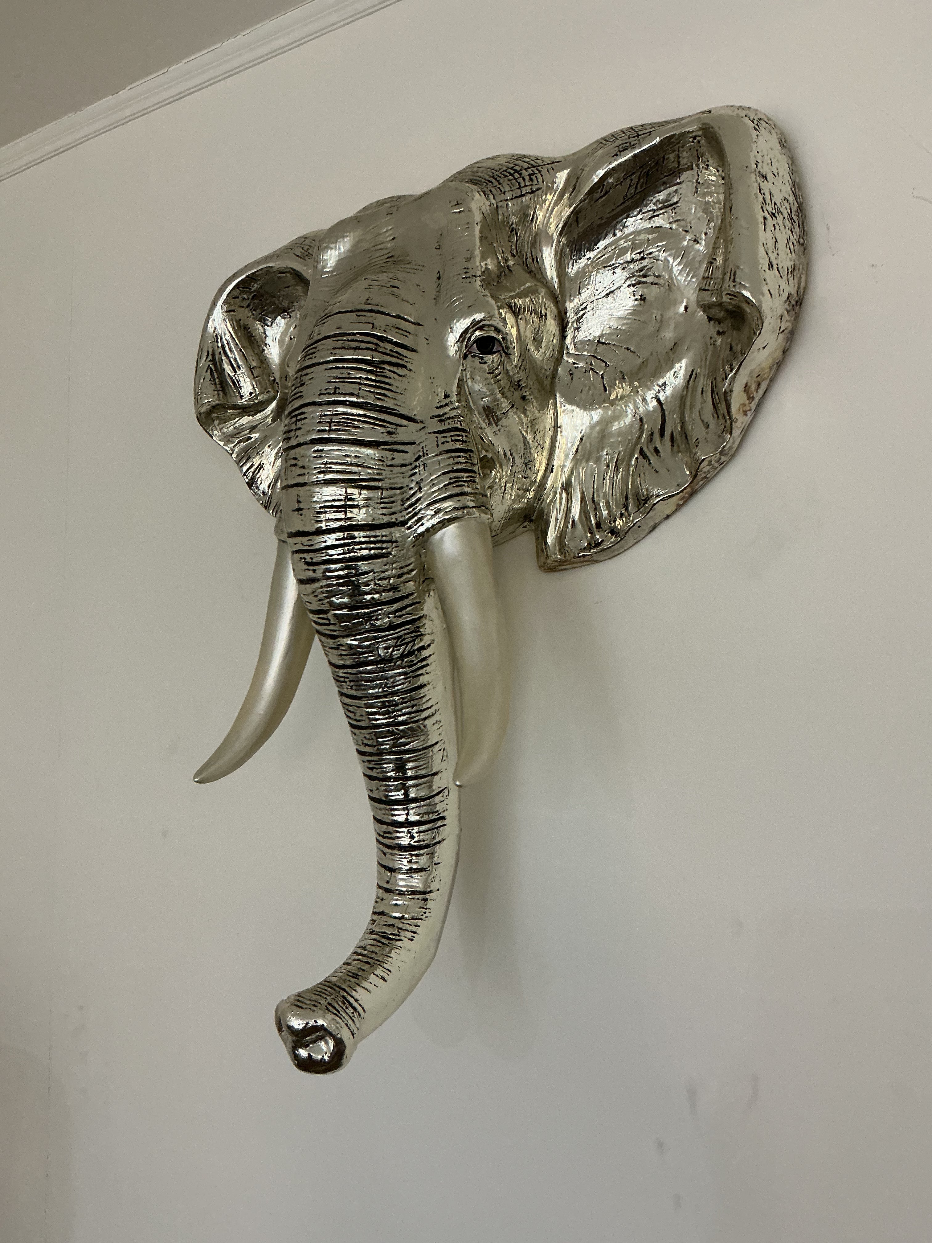 Elephant Head Wall Mount