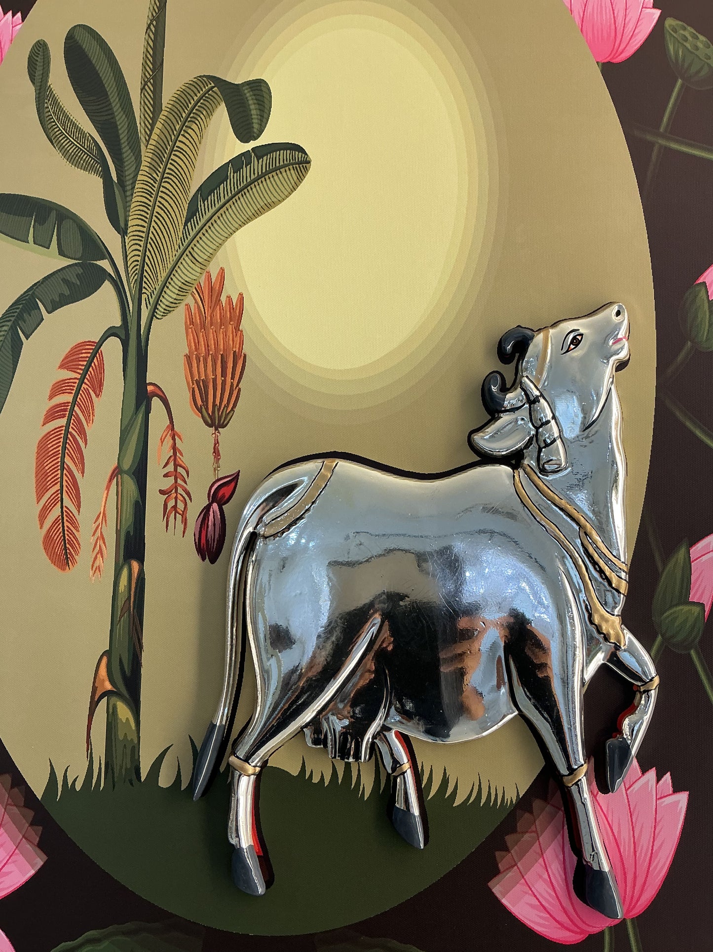 Cow Floral