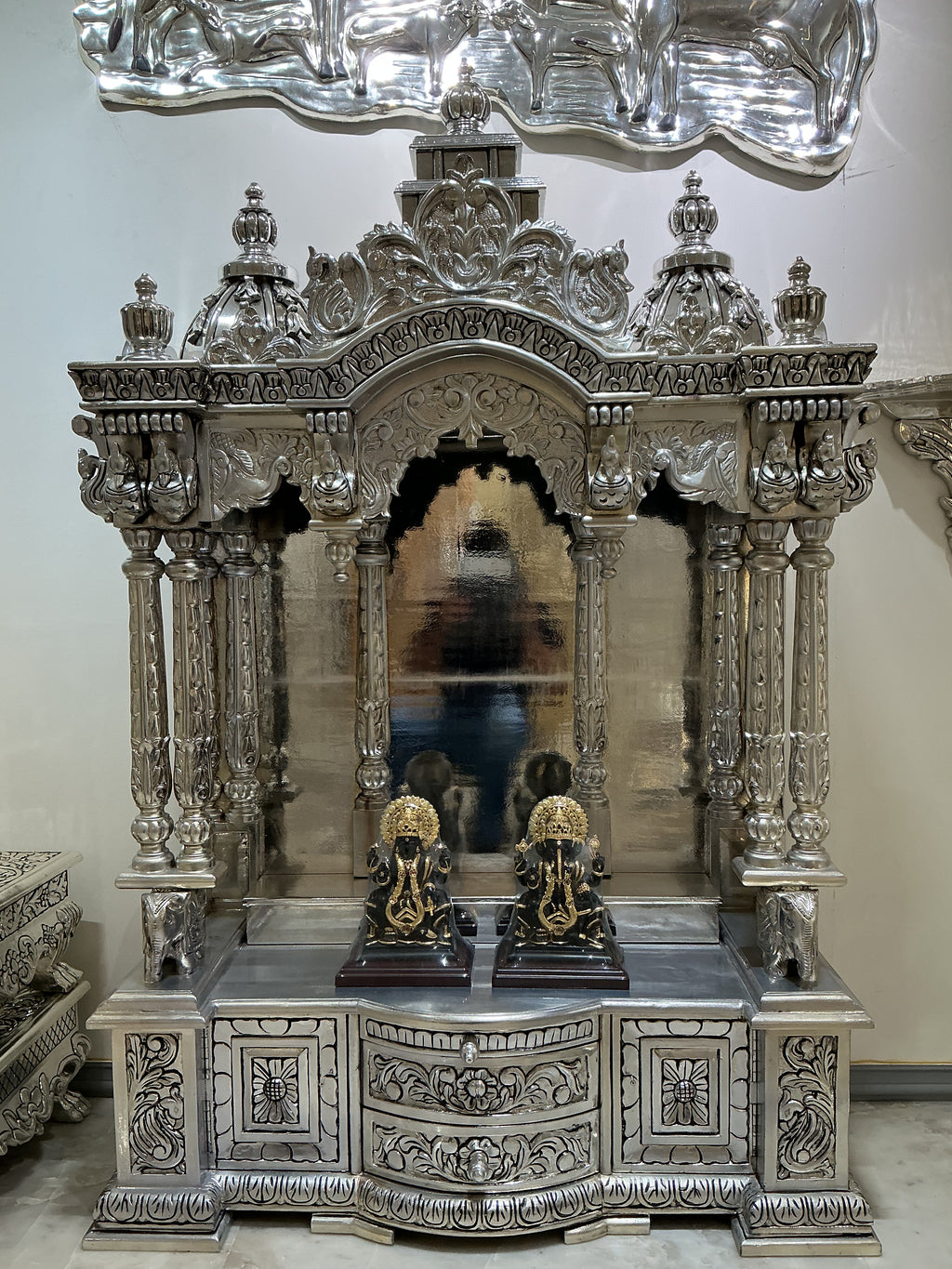 Royal Silver Home Mandir