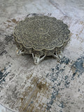 Chowki Oval Peacock