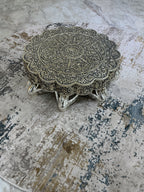 Chowki Oval Peacock