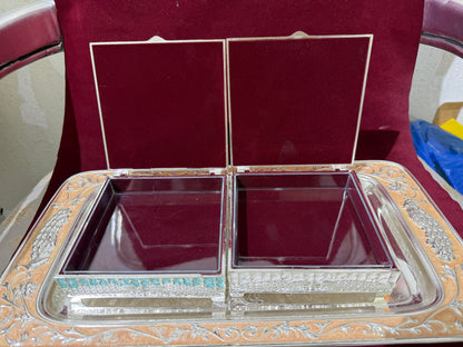 2 Square Box with Tray