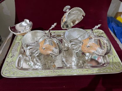 2 Elephant Boxes with Tray