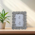 Silver Tropical Photo Frame