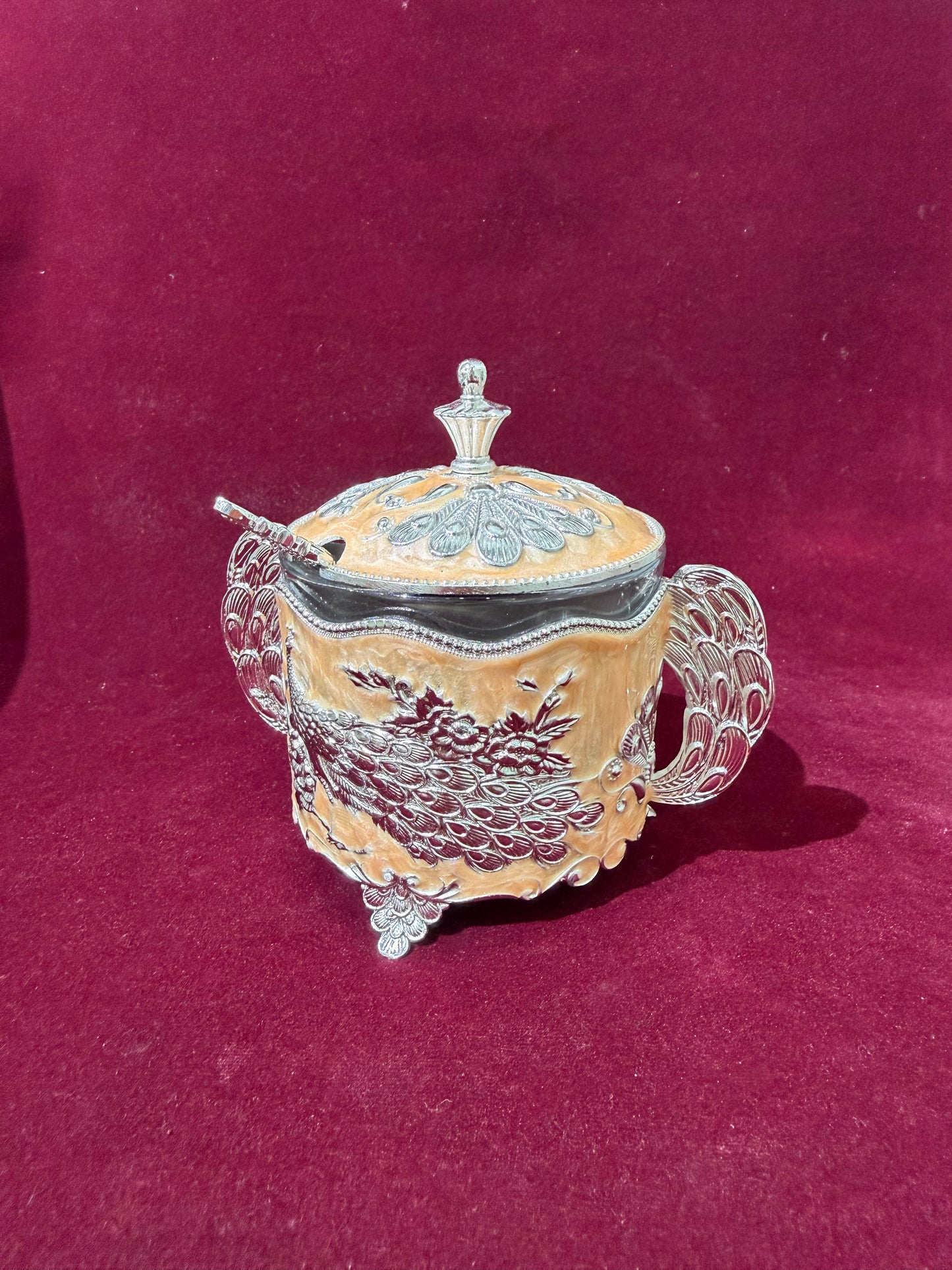 Peacock Serving Box