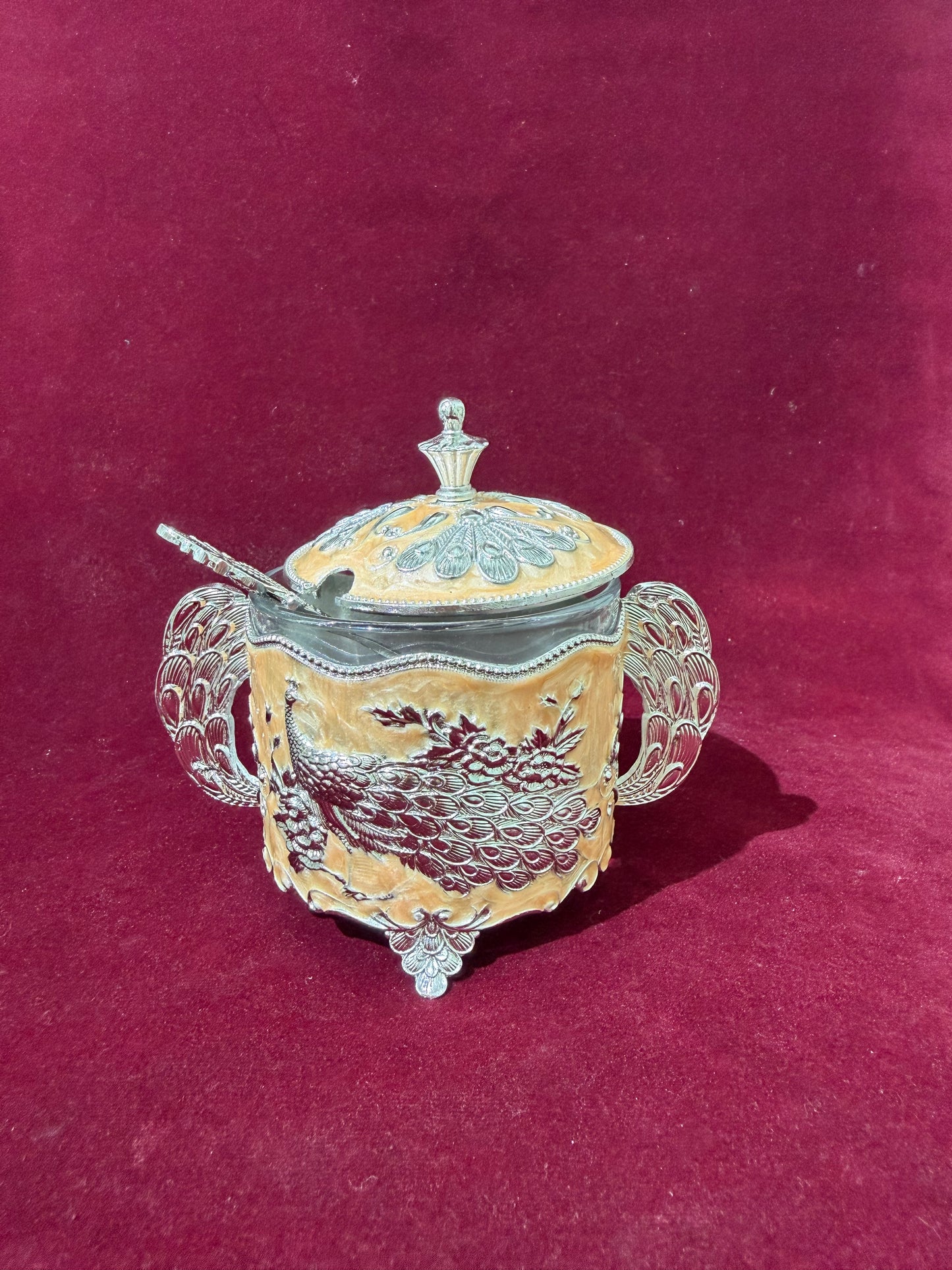 Peacock Serving Box