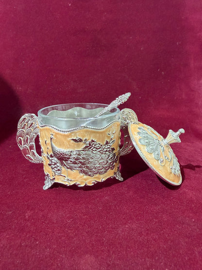 Peacock Serving Box