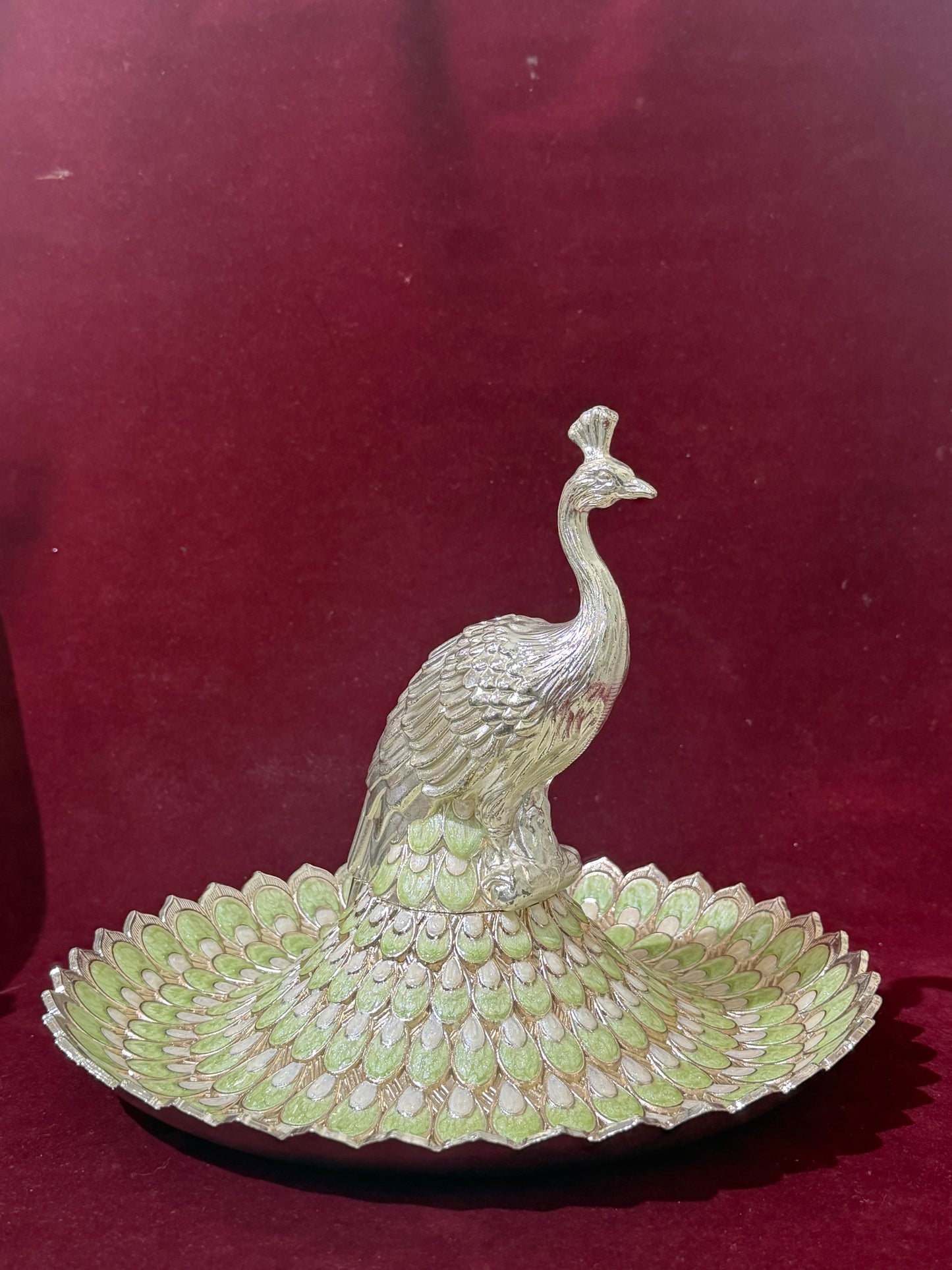 Peacock Center Piece