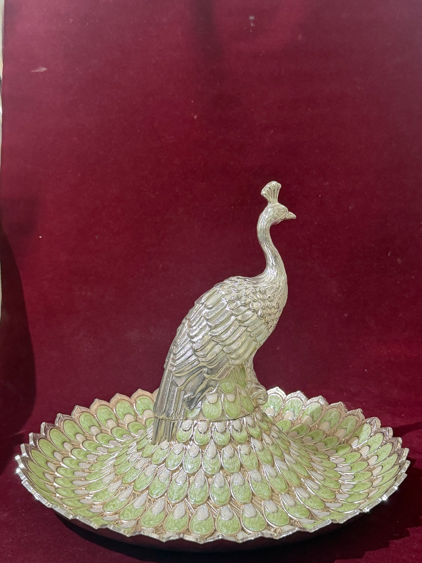 Peacock Center Piece