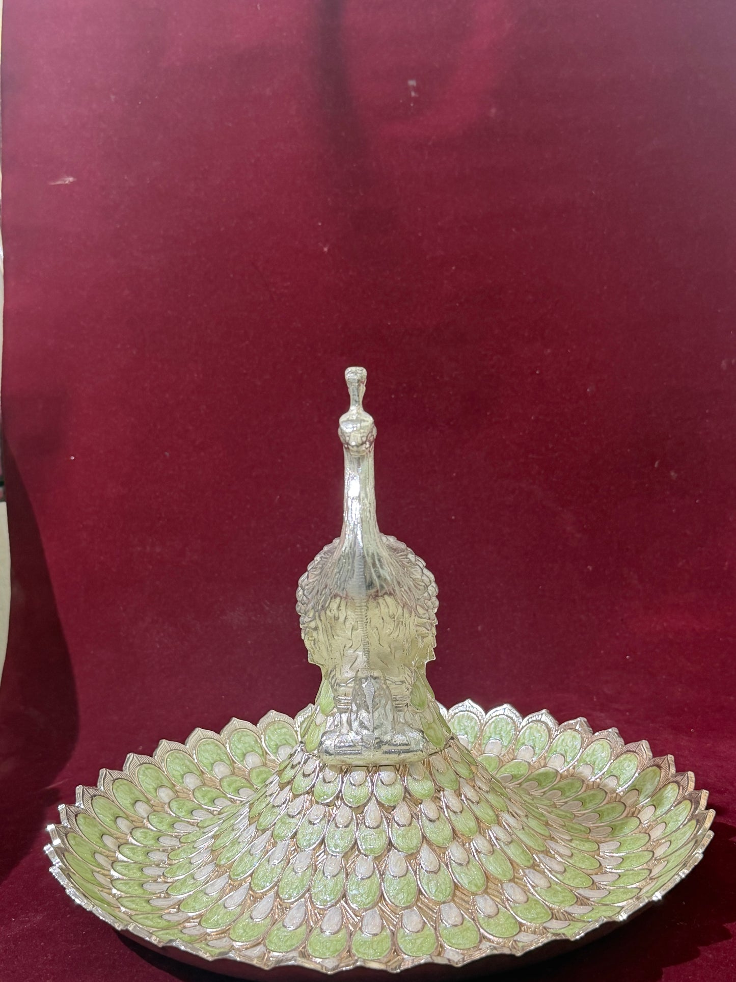 Peacock Center Piece
