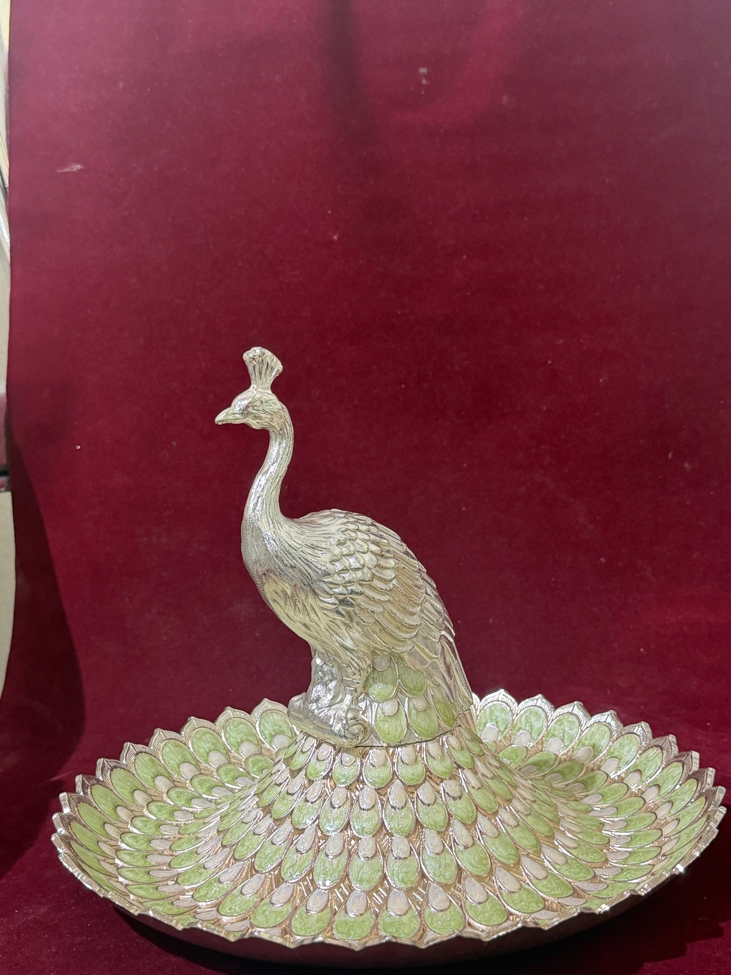 Peacock Center Piece