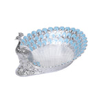 Peacock Platter - Blue
