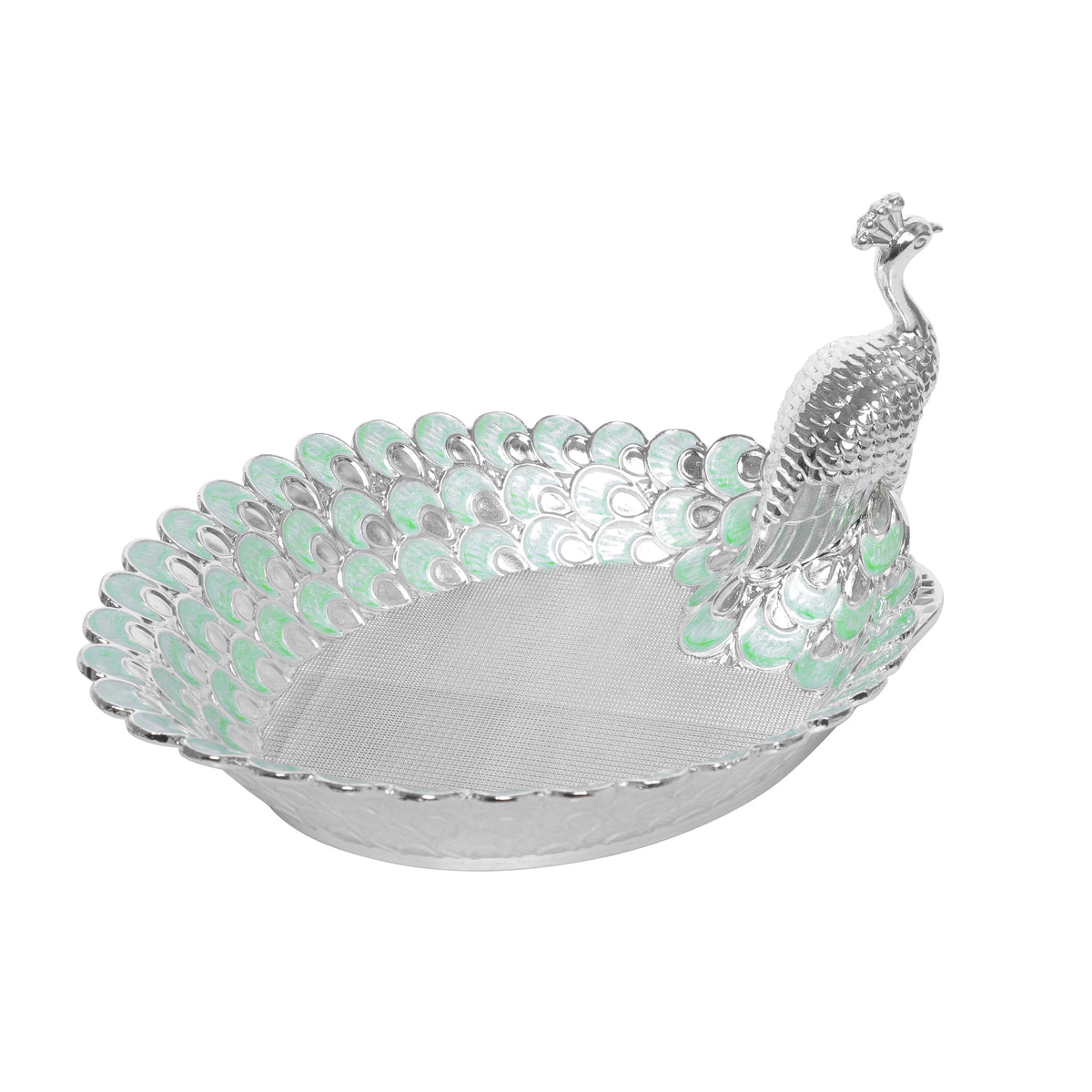 Peacock Platter - Green