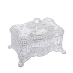 Crystal Nob Dry Fruit Box - White