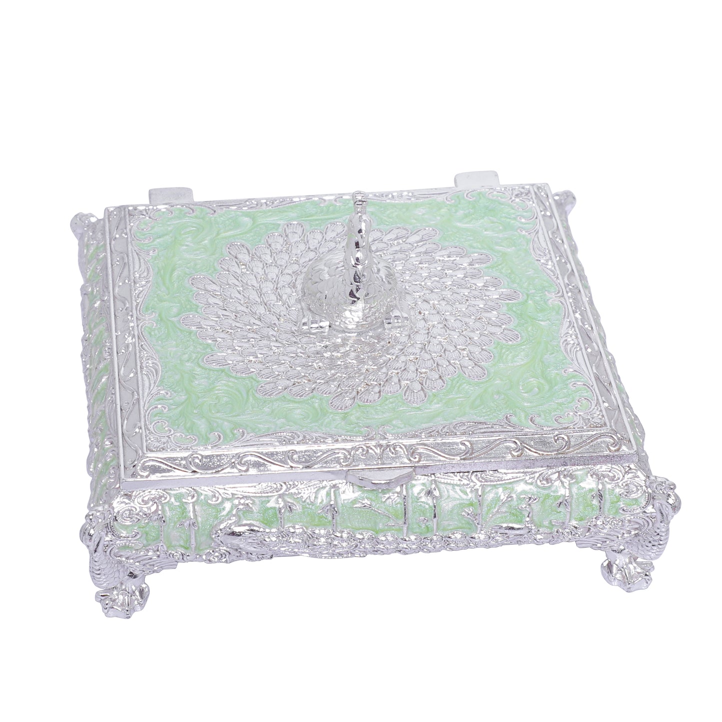 Peacock Box - Green