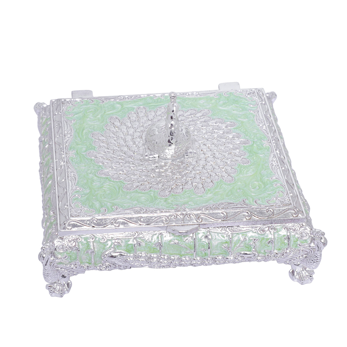 Peacock Box - Green