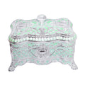 Crystal Nob Dry Fruit Box - Green