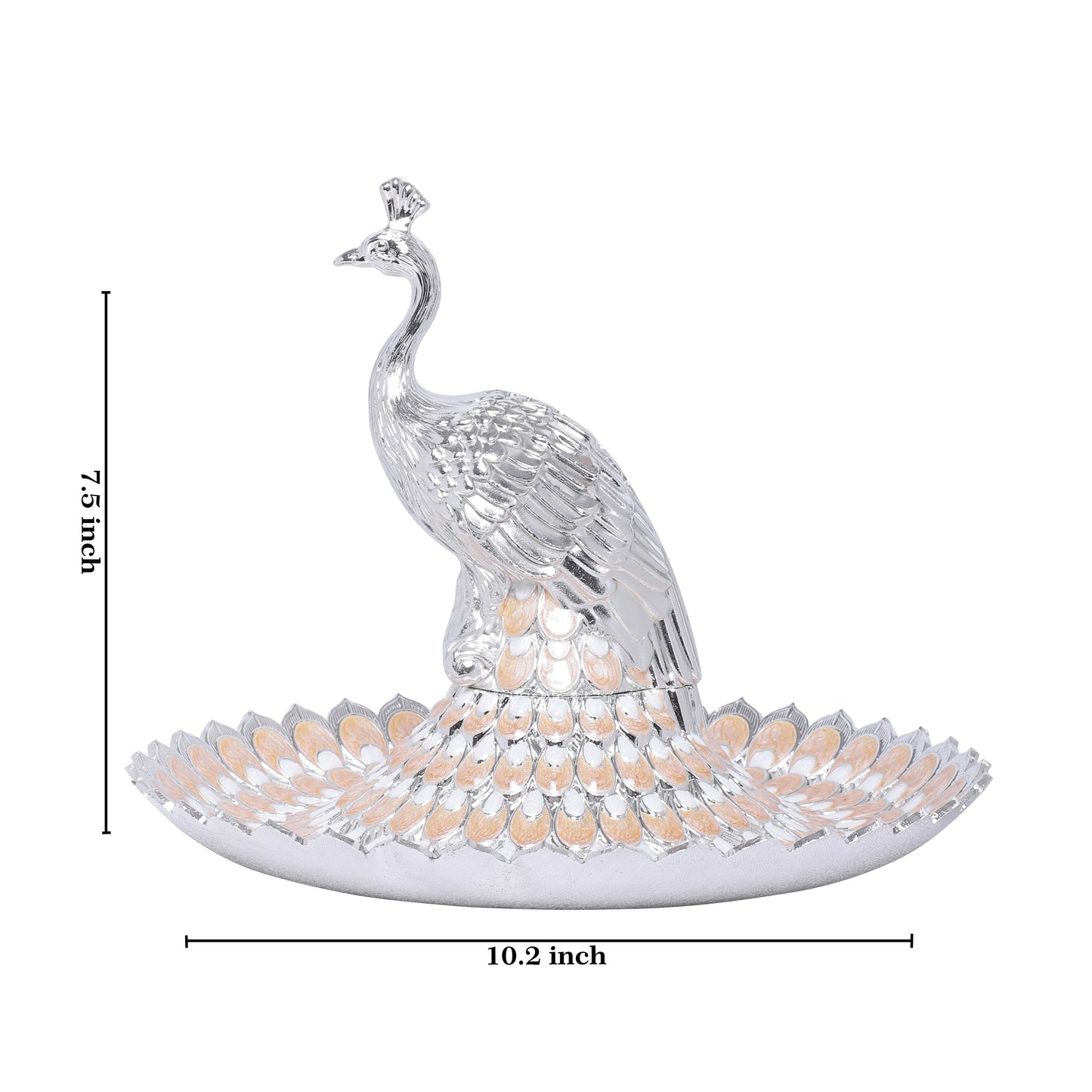 Peacock Centerpiece