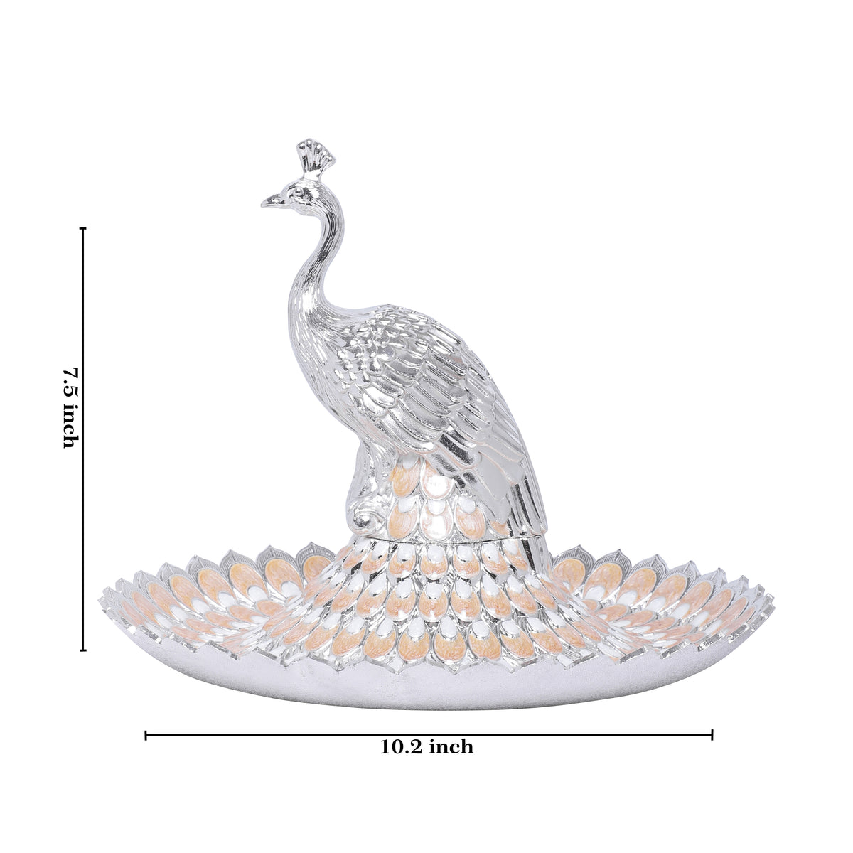 Peacock Centerpiece