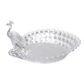 Peacock Platter - White