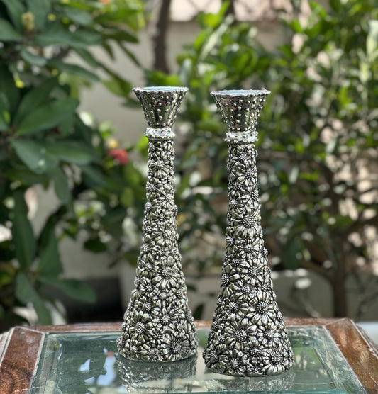 Candle stand pair