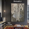 SriNath ji wall hanging- 4x3 feet