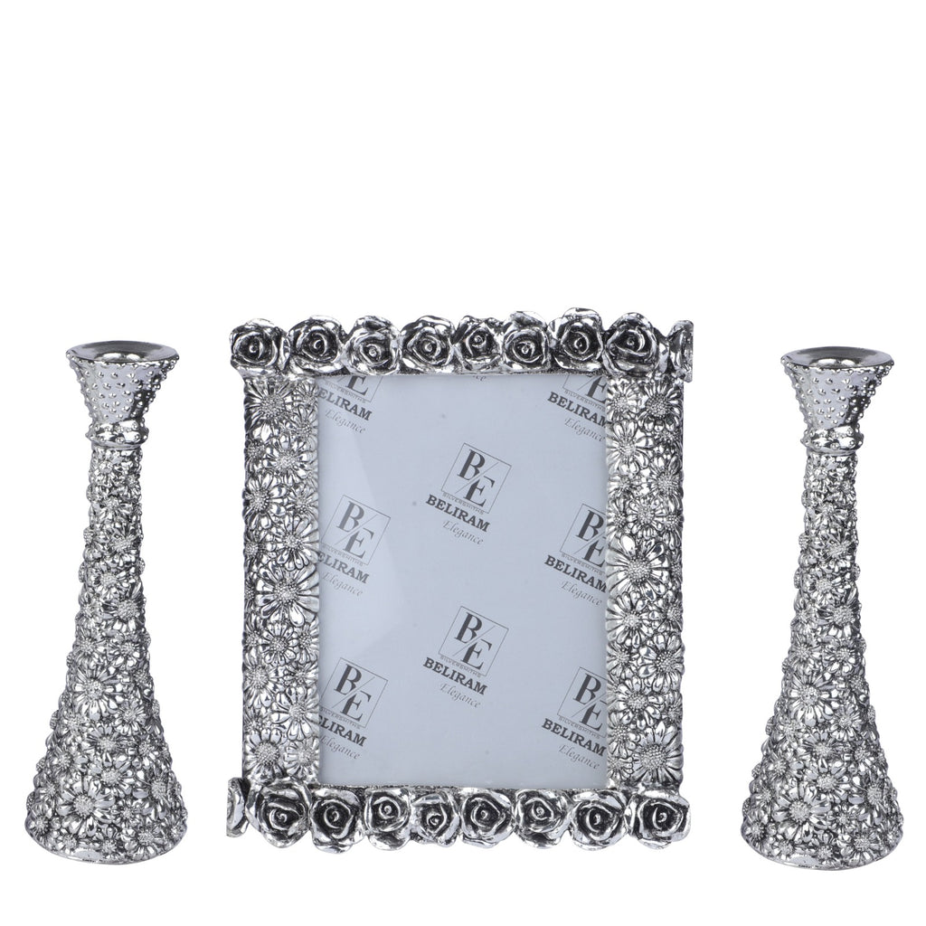 Photo frame + candle stand pair - Combo