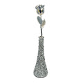 Flower vase with rose