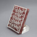 T light holder - Navkar mantra cut work