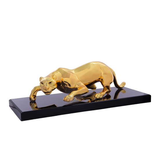 Panther Statue ( golden)
