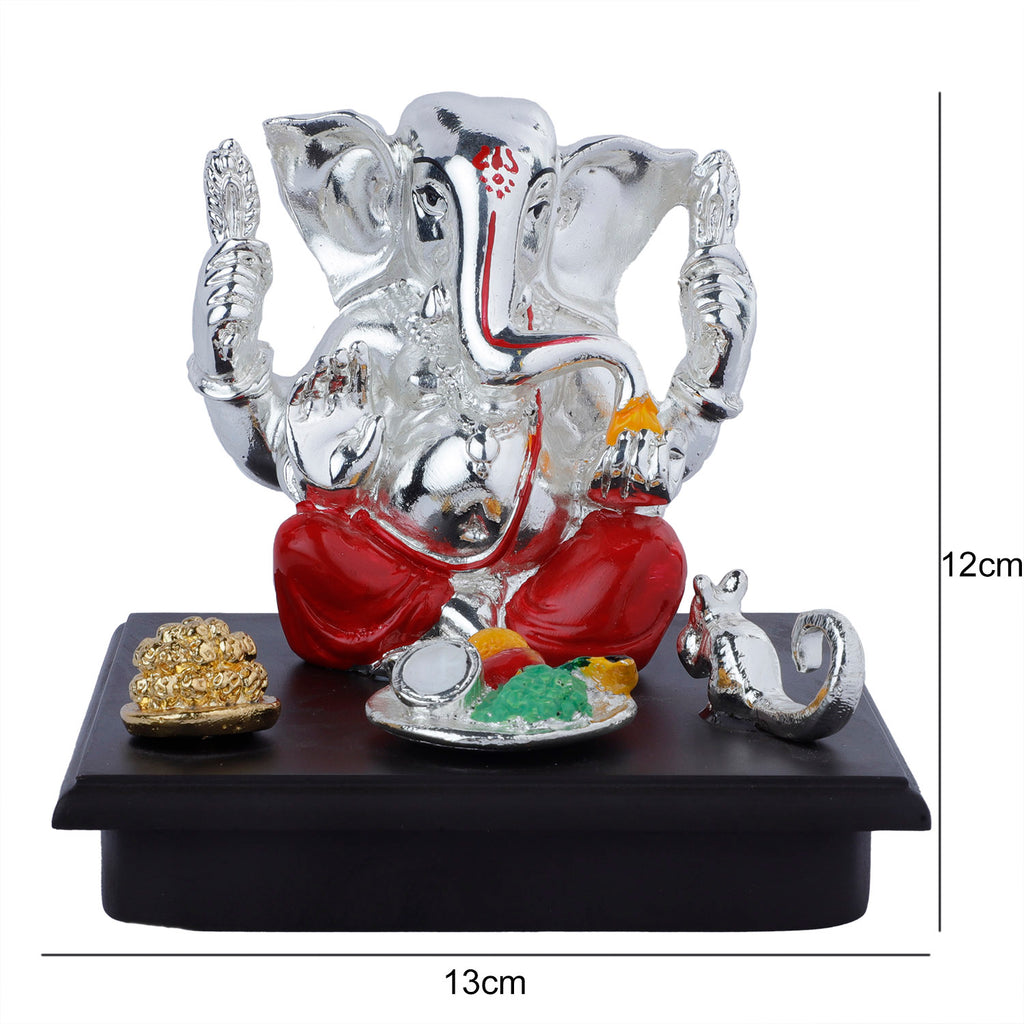 Ganesha on wooden base