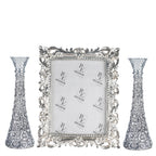 Photo frame with candle stand pair