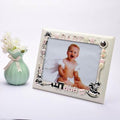 Photo frame with train and baby